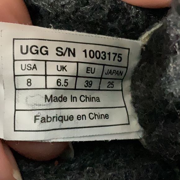 UGG Australia Cambridge Boots Black Suede - Picture 8 of 11